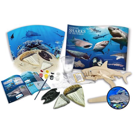 Wild Science WILD Science, Environmental Science, Extreme Sharks of the World, For Ages 6+ WES942